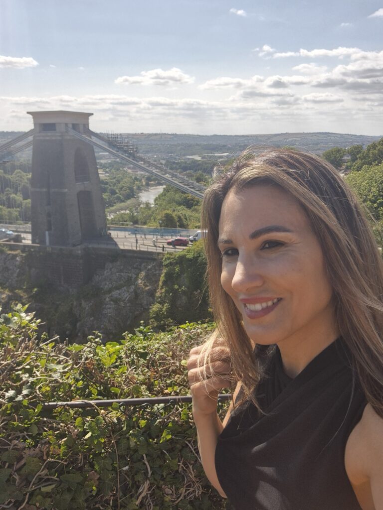 Cristina Santos First Step in UK Bristol